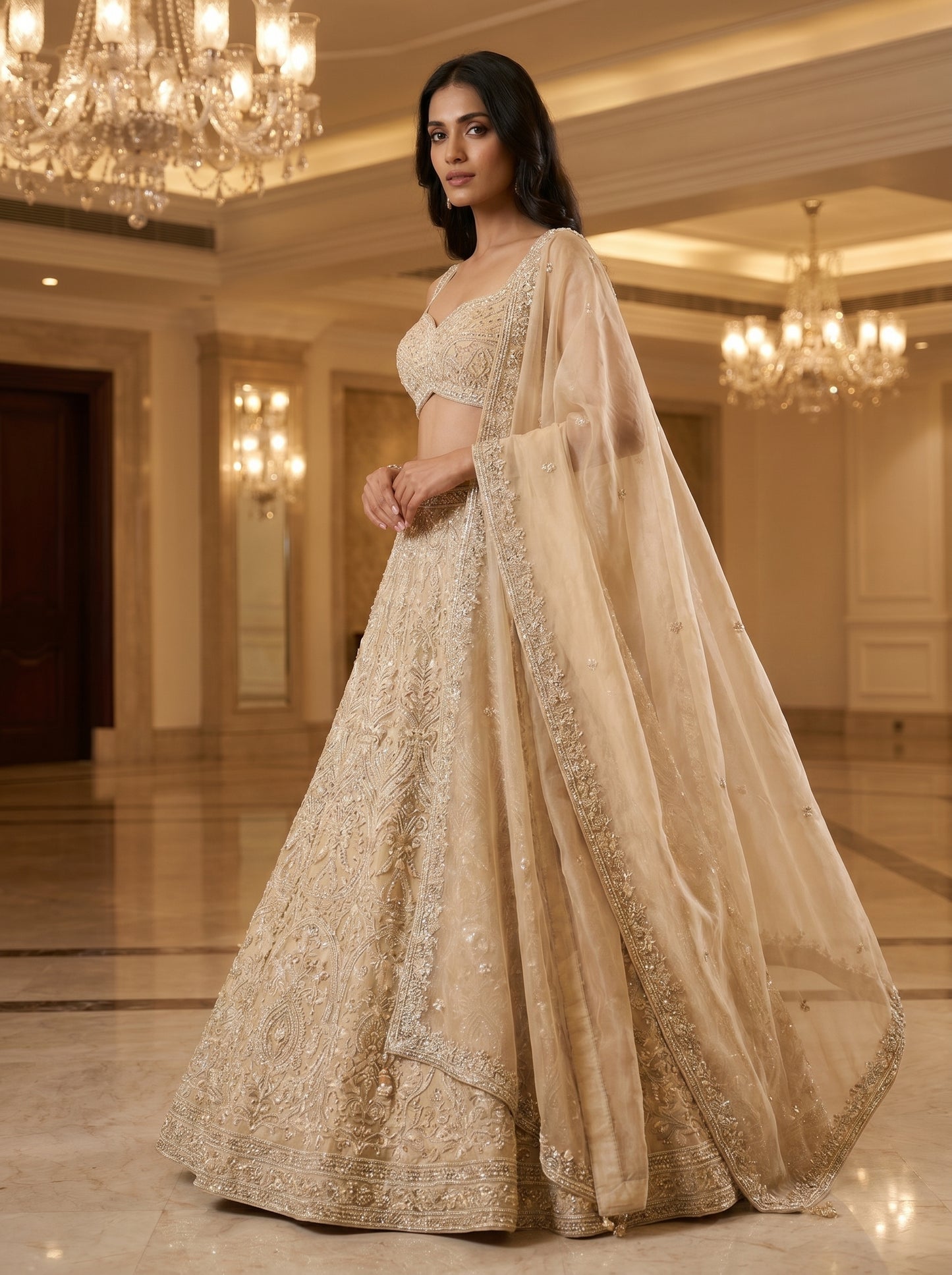 Luxury Reception Bridal Lehenga Choli
