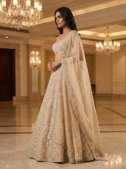 Luxury Reception Bridal Lehenga Choli